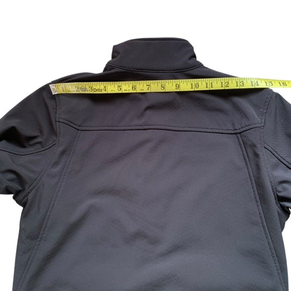 Ariat Team Softshell Jacket Black Zip Front Size Small - Picture 4 of 10